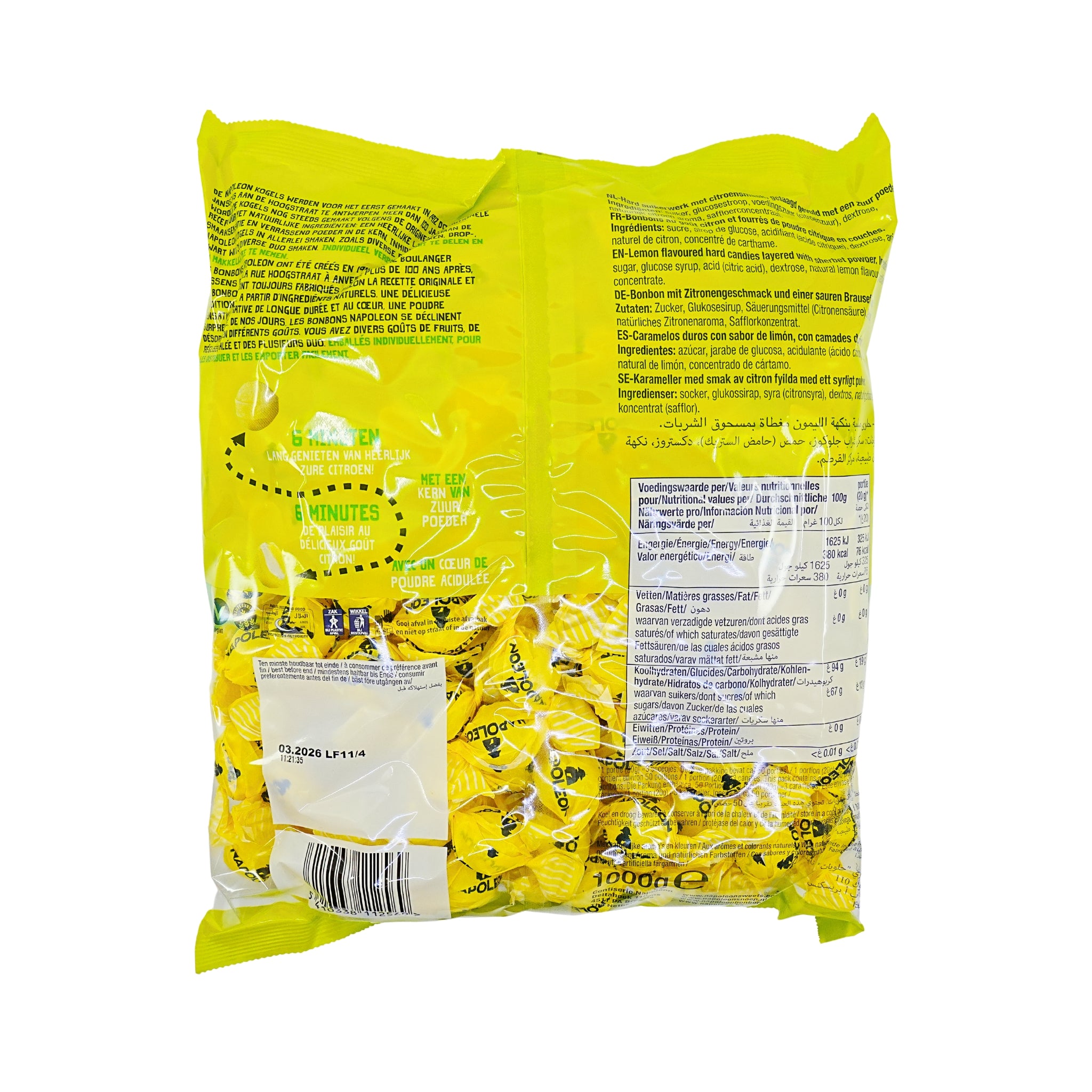 Napoleon Lemon Sour Candy Balls 2.2 lb – Peters Gourmet Market