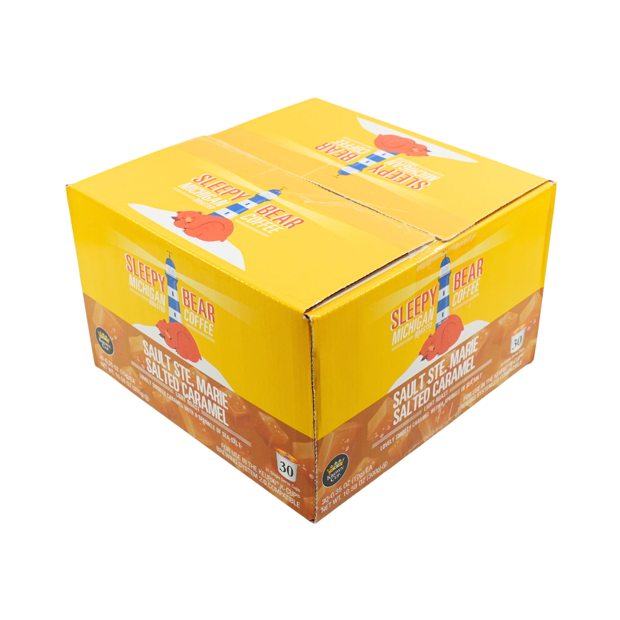 Sleepy Bear Sault Ste Marie Salted Caramel Coffee 30 ct K CUP
