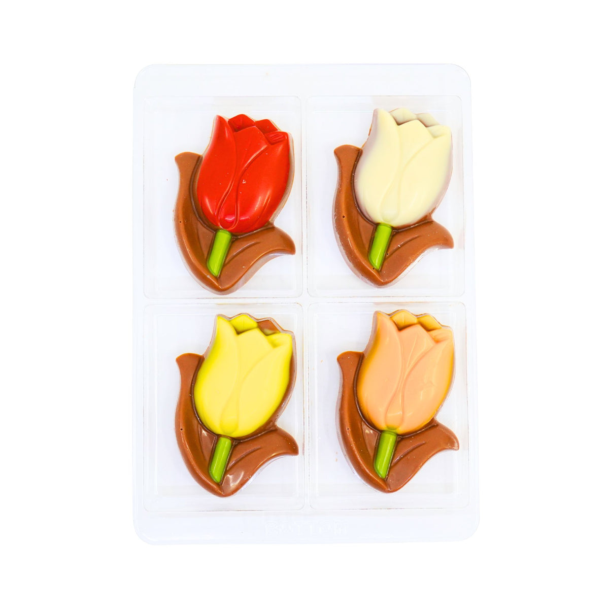 Martinez Milk Chocolate Tulips  2.1 Oz  4 ct box