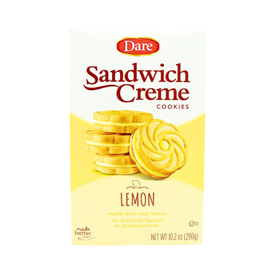 Dare Lemon Cream Cookie 10.2 oz