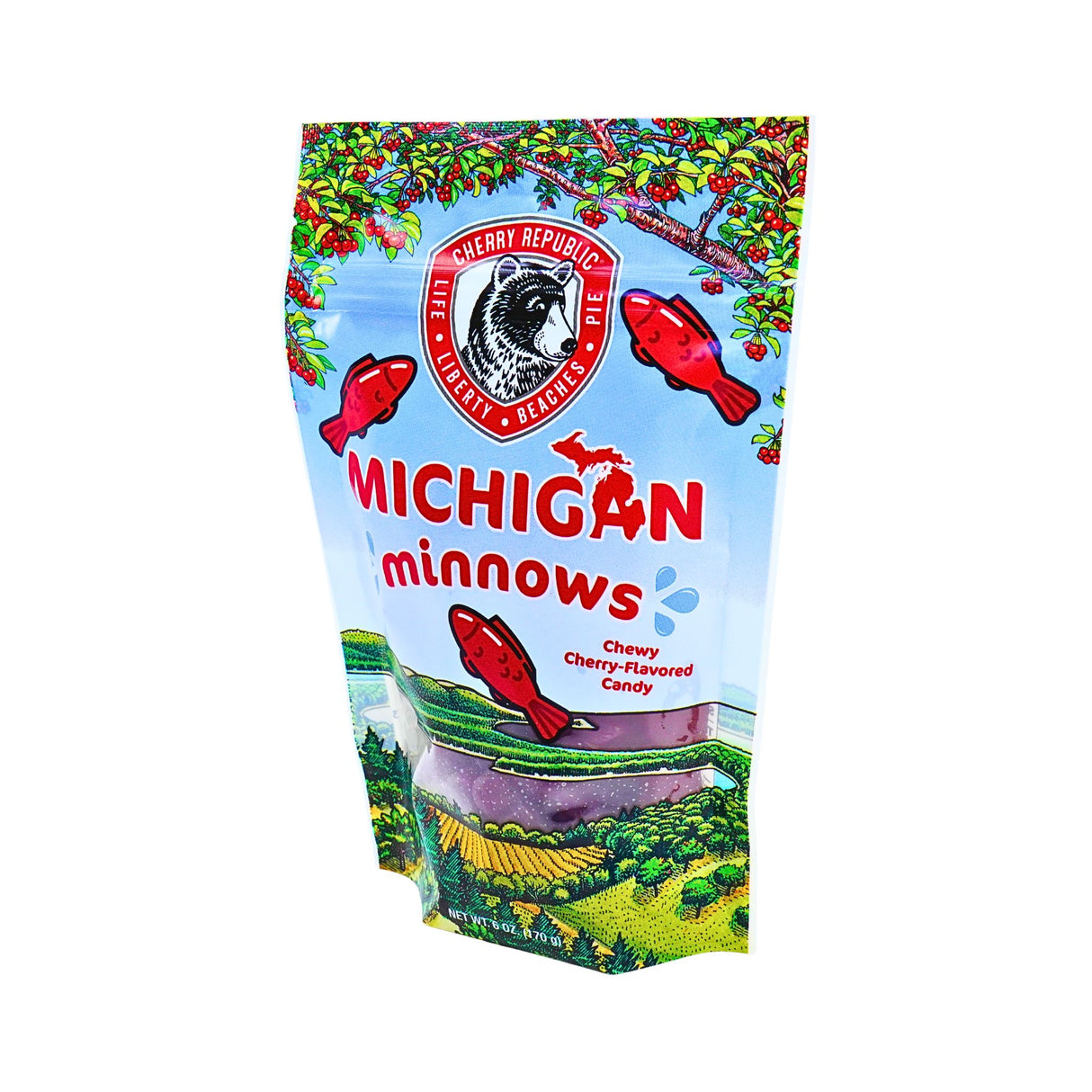 Cherry Republic Michigan Minnows 6  oz bag