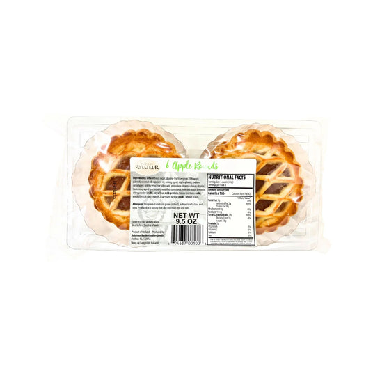 Aviateur Apple Koeken 9.8 oz (6 cakes)
