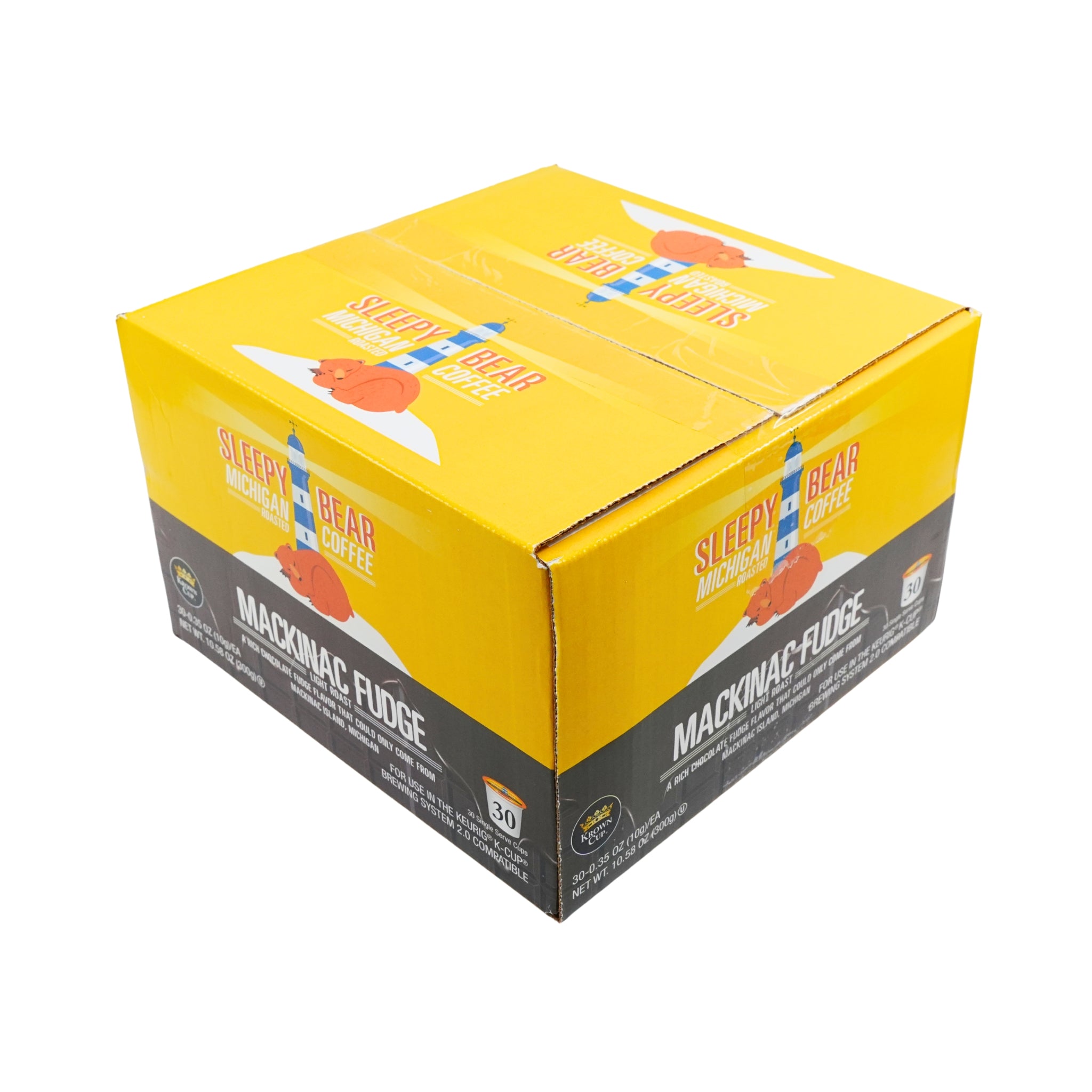 Sleepy Bear Mackinac Fudge Coffee K Cup 30 ct box – Peters Gourmet