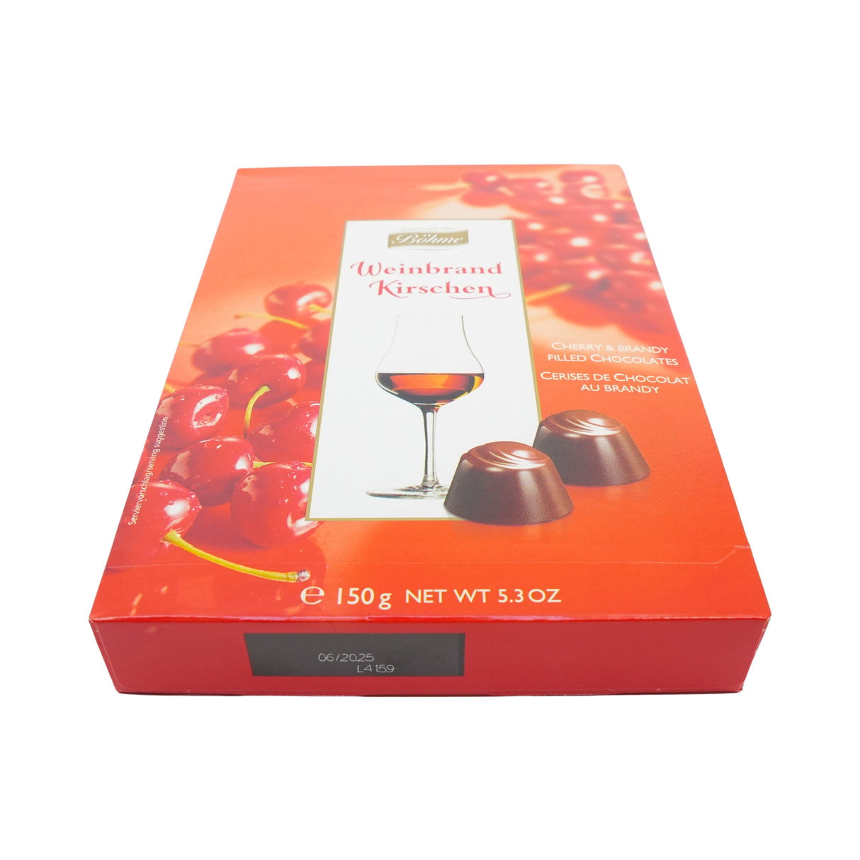 Bohme Cherry & Brandy Filled Chocolates 5.2 oz