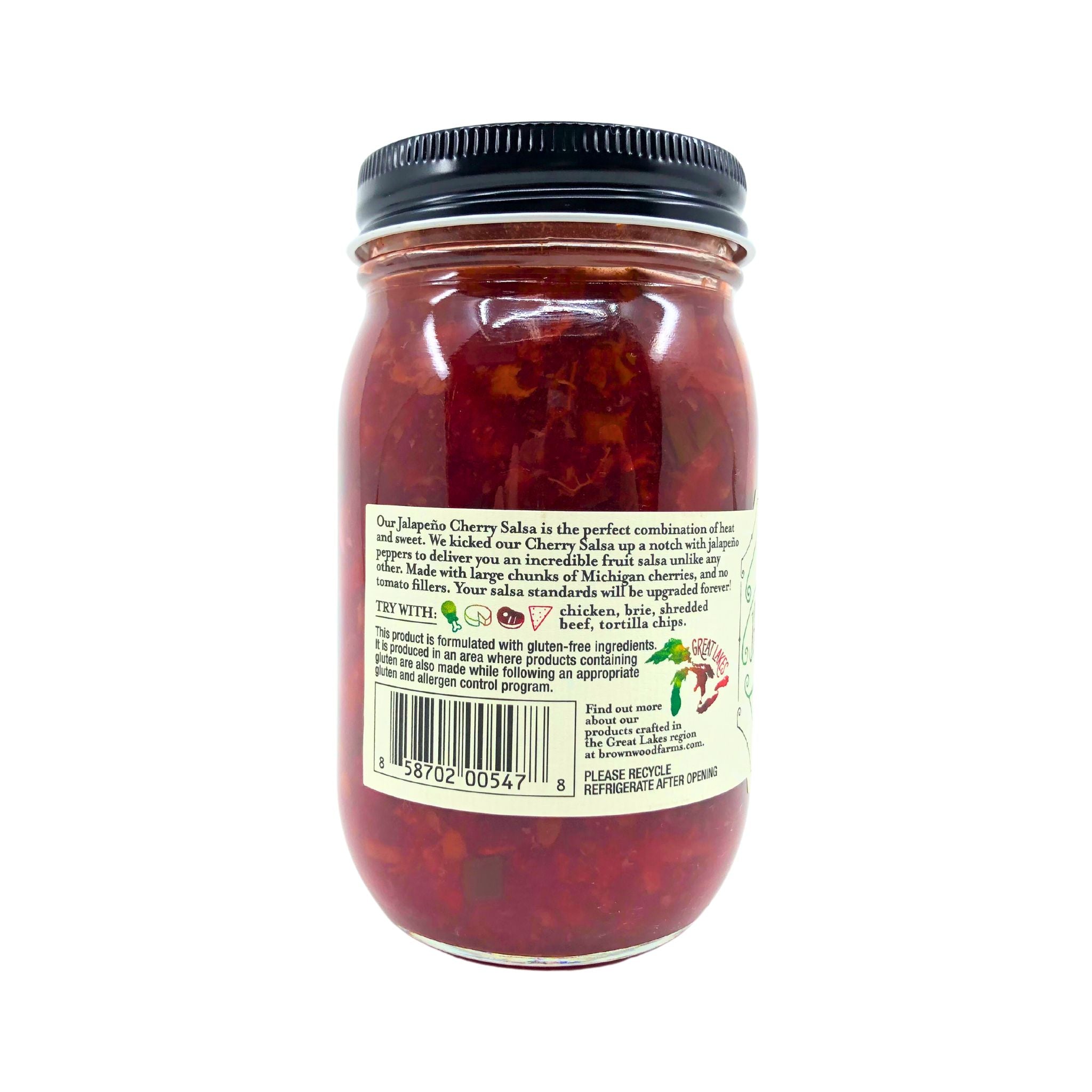 Brownwood Farms Jalepeno Cherry Salsa – Peters Gourmet Market