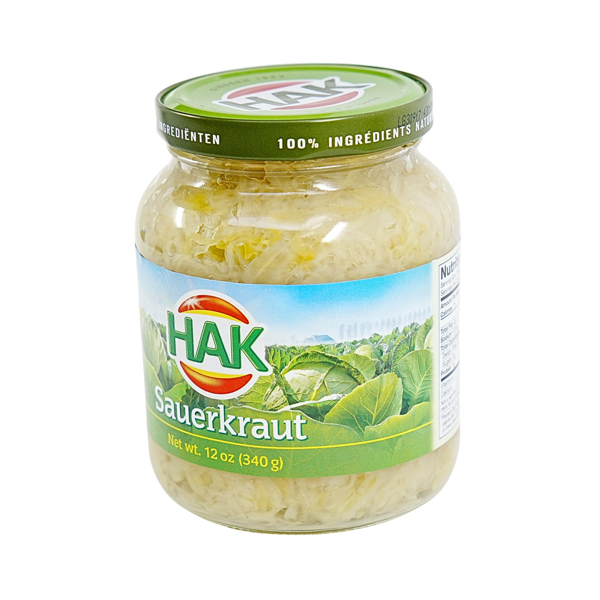 Hak Sauerkraut  11.9 oz 370 ml jar