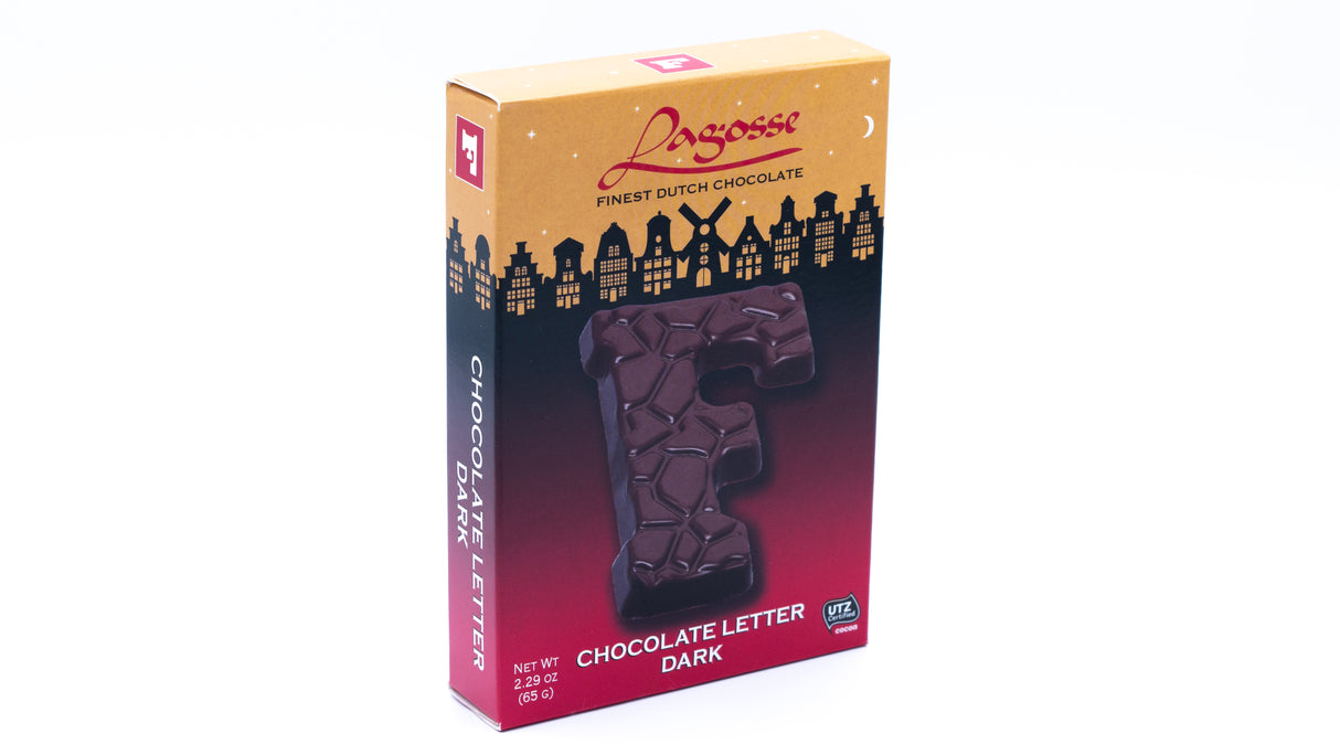 Lagosse Dark F Small Letter 2.3 Oz