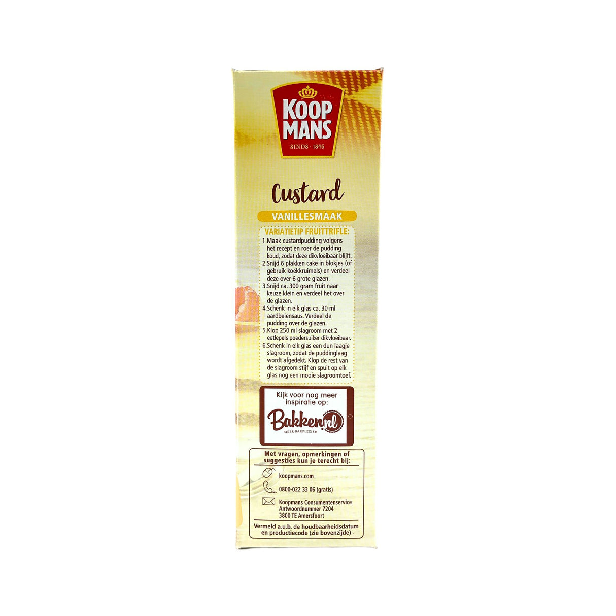 Koopmans  Custard Powder 14 oz