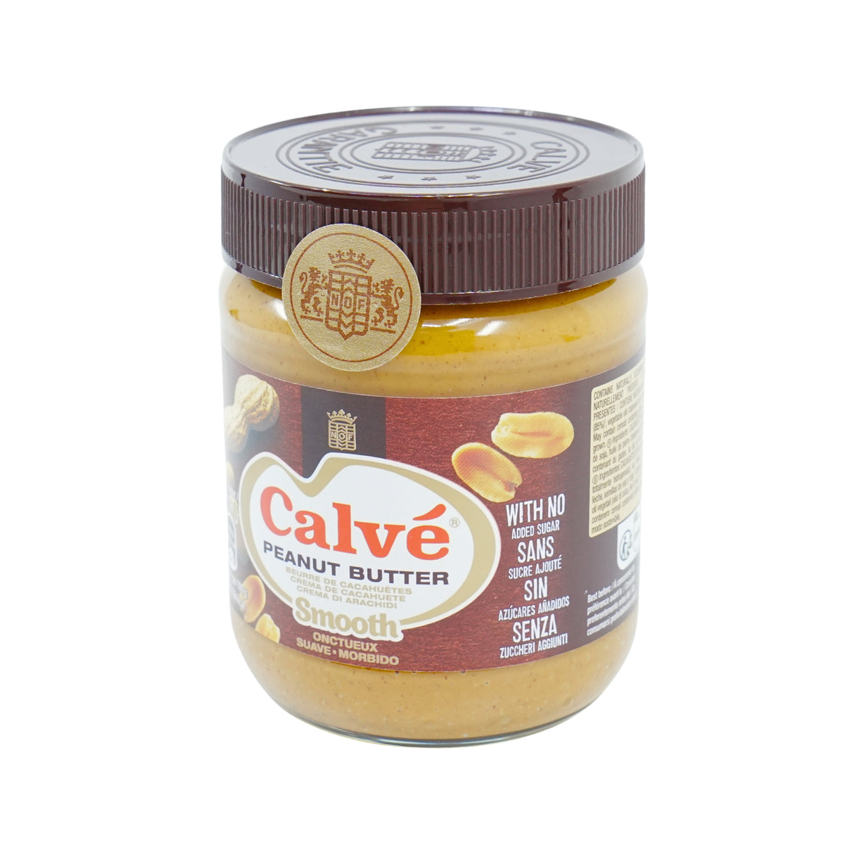 Calve Smooth Peanut Butter Jar 12.3 oz Jar