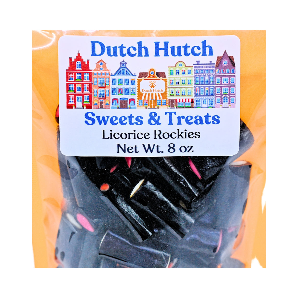 Dutch Hutch Rockies Colored Creme Center 8 oz By Gustafs