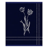 DDDDD Lisse Blue Hand Towel 20x22 inch