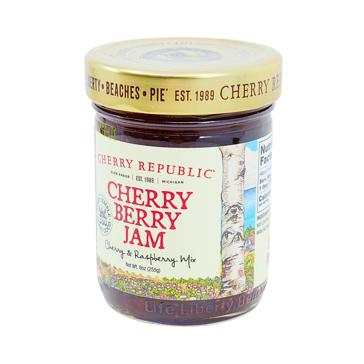 Cherry Republic Cherry Berry Jam 9 OZ jar