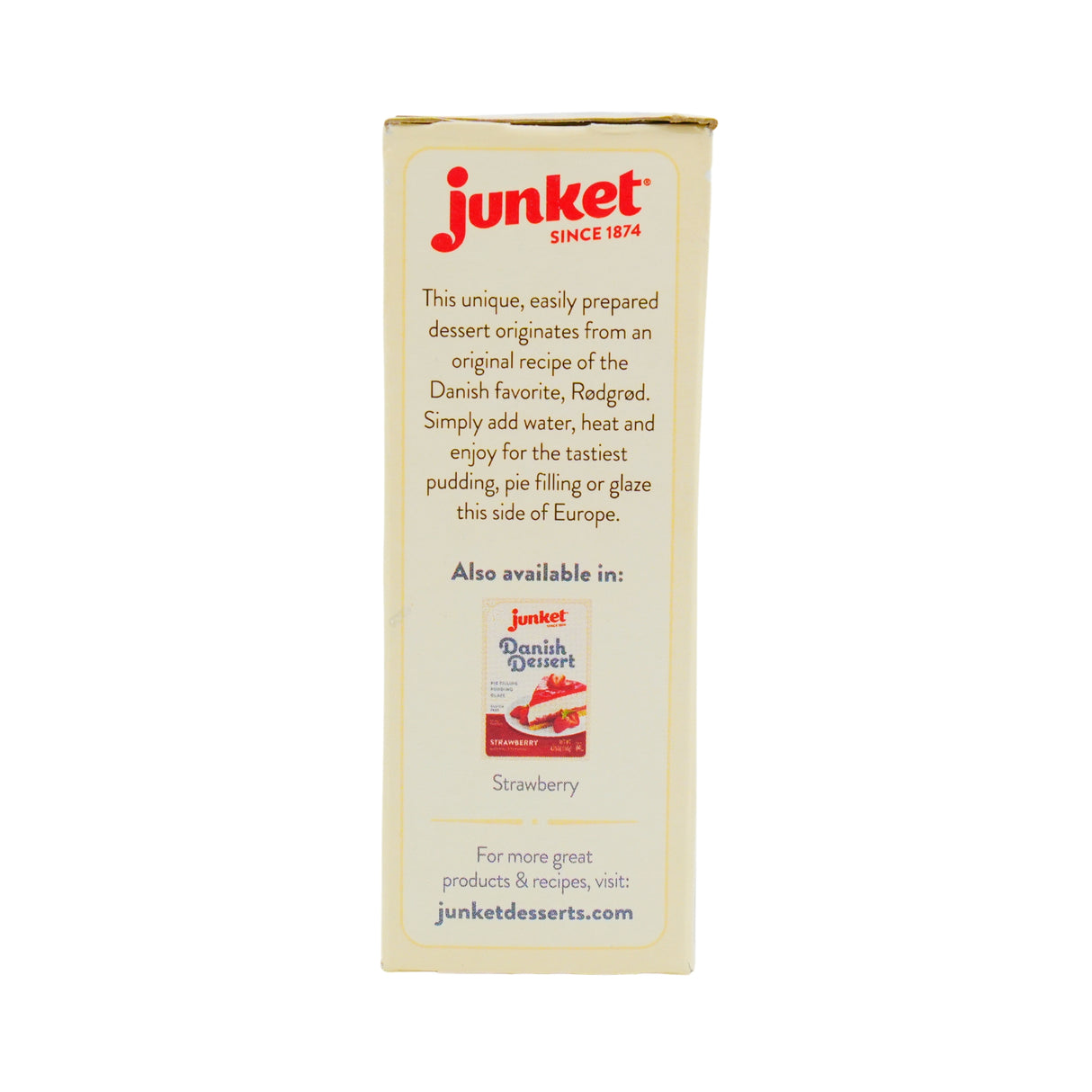 Junket Raspberry 4.75 oz box