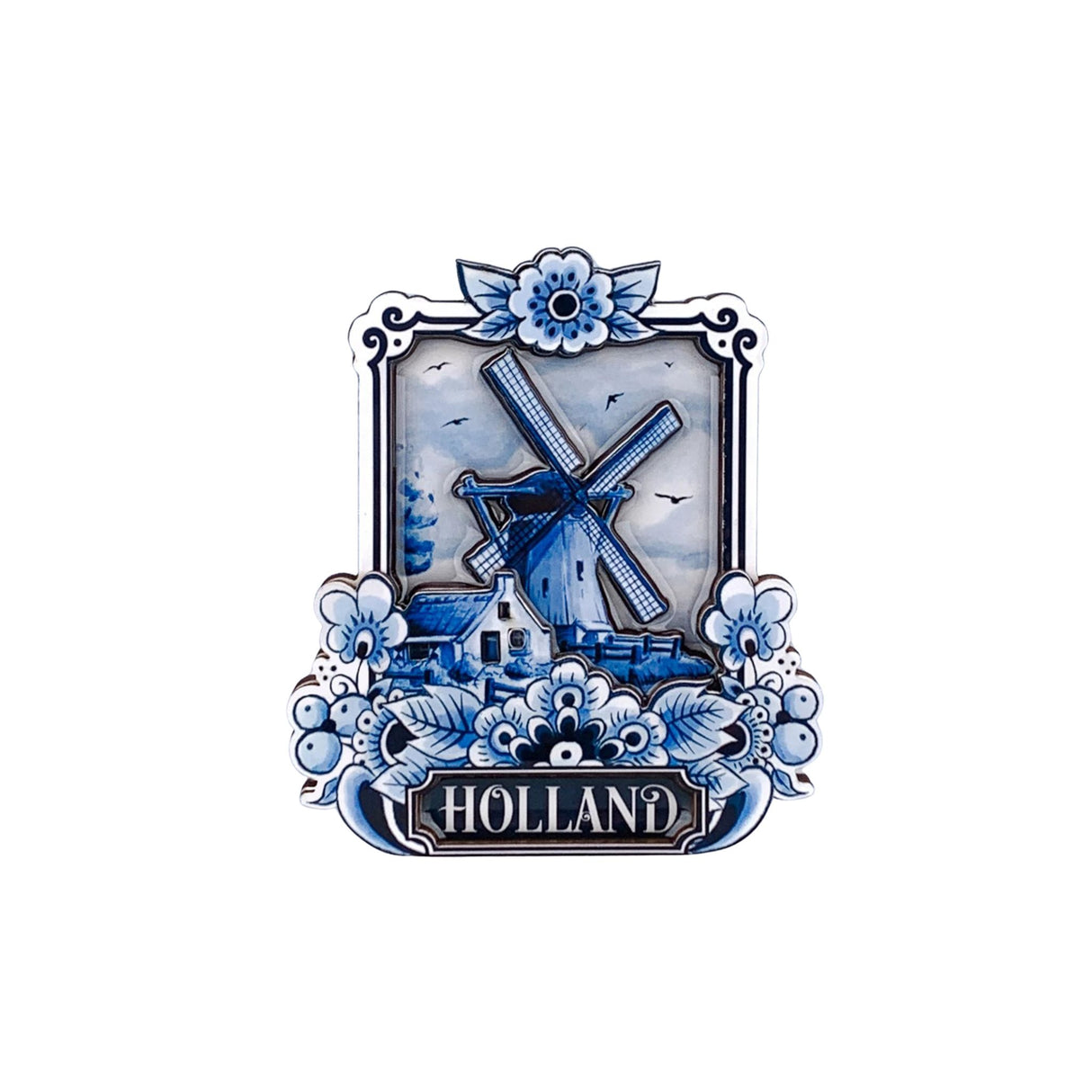 Magnet Mill Holland Delft blue