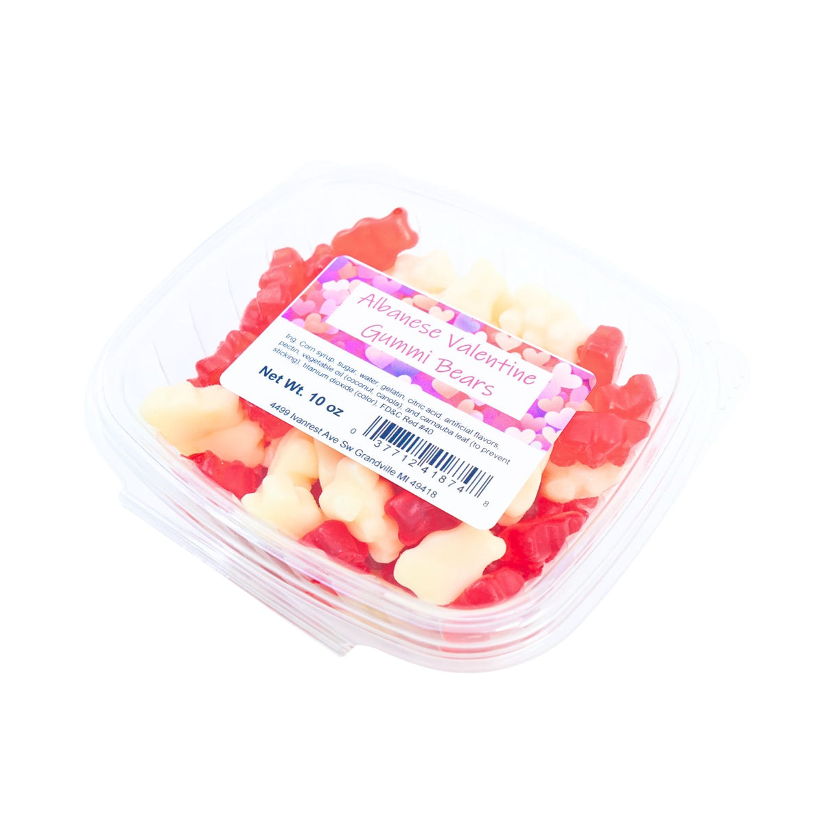 ALB Valentine Gummi Bear 10 oz