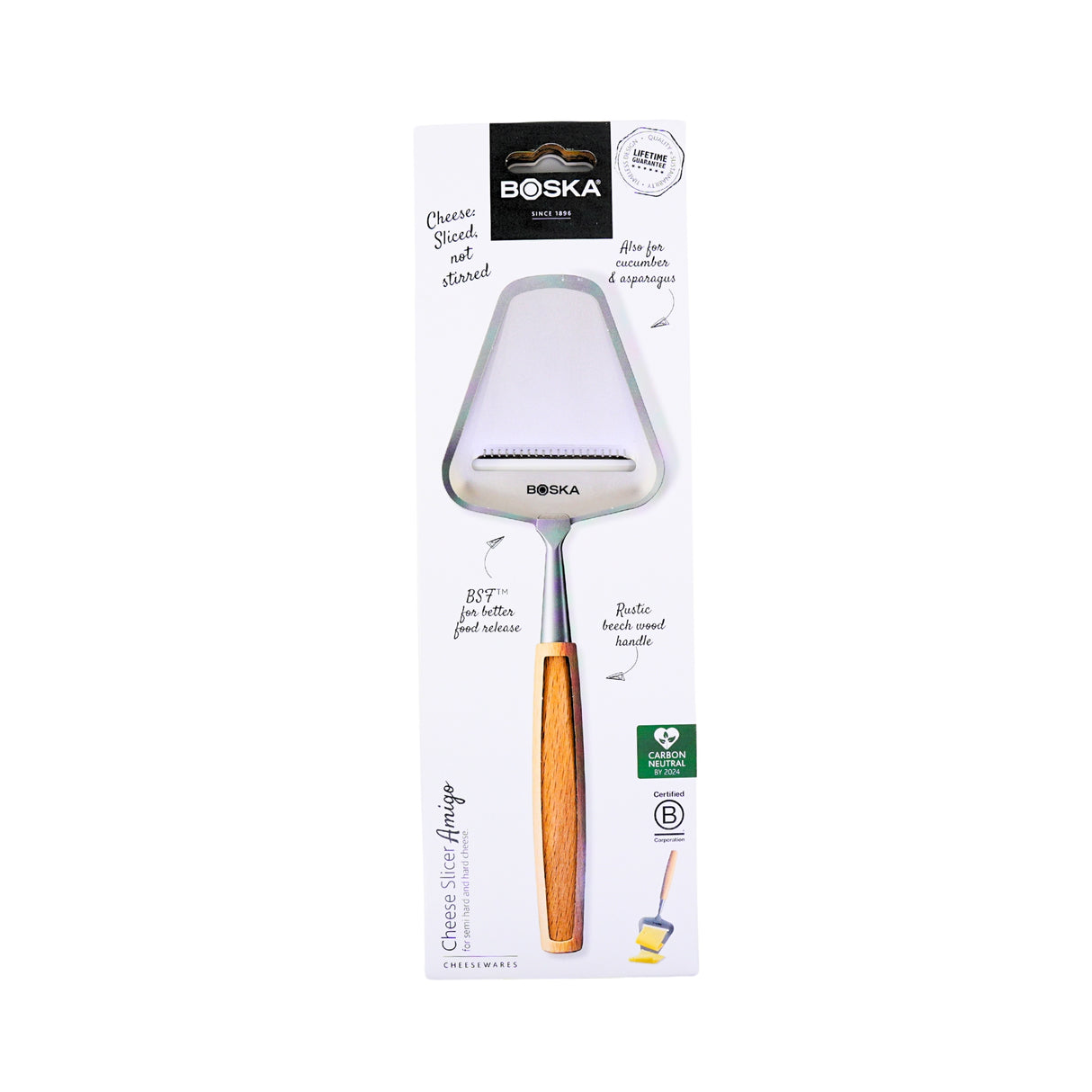 Boska Cheese Slicer Amigo Beech Handle