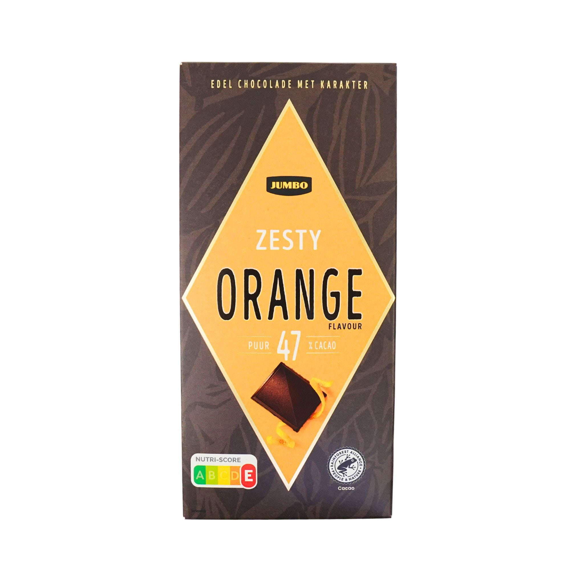 Jumbo Zesty Orange Dark Chocolate Bar 3.5oz 100 gr – Peters