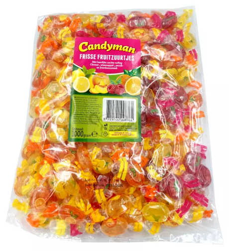 Candyman Fresh Fruit Candy 2.2 Lb