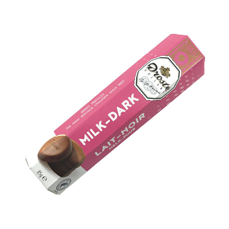 Droste Doublet Milk & Dark Chocolate Pastille 2.99 Oz