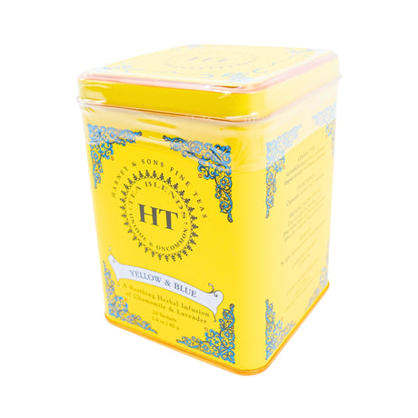 Harney & Sons Chamomile and Lavender Yellow & Blue 20 Ct Tea Tin
