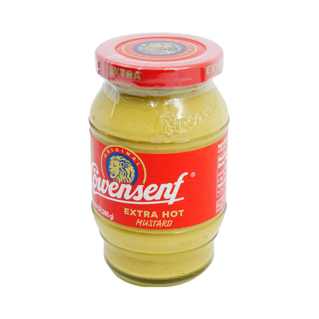 Lowensenf Extra Hot Mustard 9.3 oz