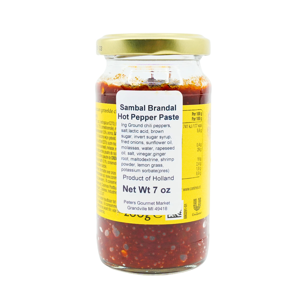 Conimex Sambal Brandal  7 Oz Jar