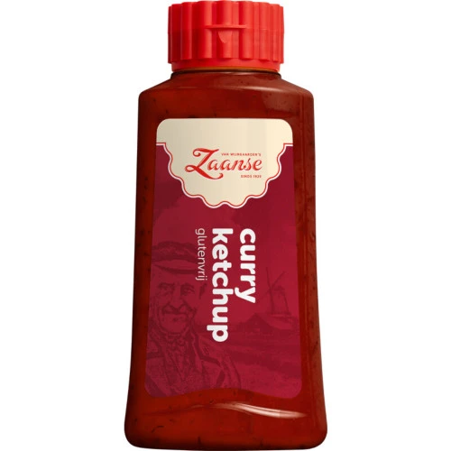 Zaanse Curry Ketchup 325 ml Plastic bottle