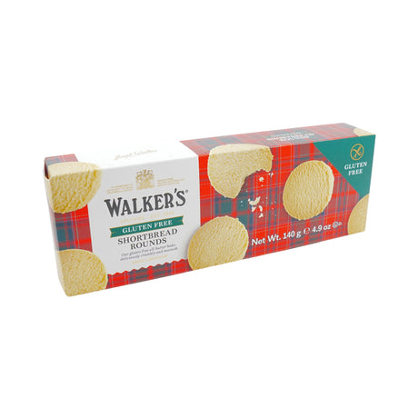 Walkers Gluten Free Shortbread Rounds 4.9 oz box