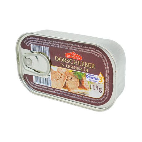 Dovgan Cod Liver In Oil 4.06oz tin
