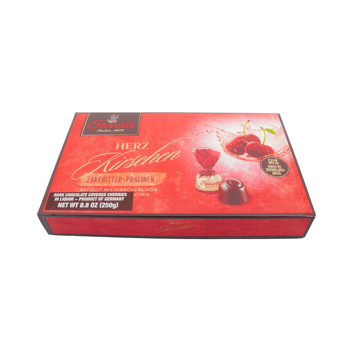 Sarotti Dark Chocolate Covered Cherries 8.8 oz