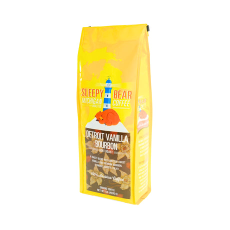 Sleepy Bear Detroit Vanilla Bourbon Ground Coffee 16oz