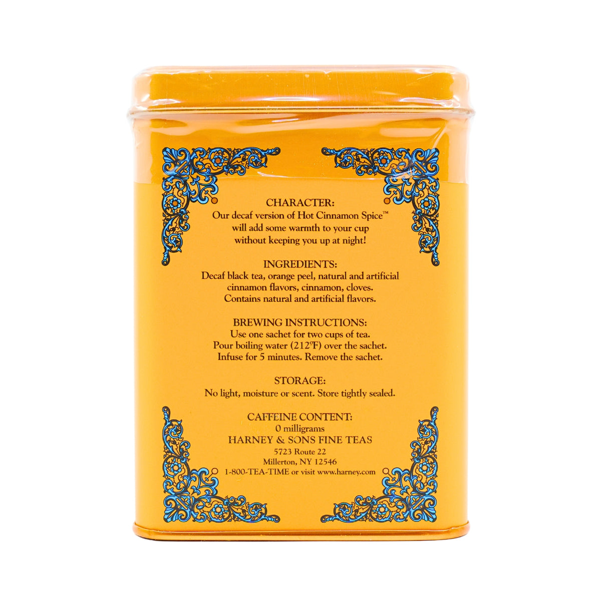 Harney & Sons Decaf Hot Cinnamon Tea 20 Ct Tin