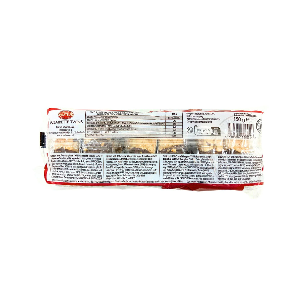 Aviateur Bokkepootjes Eclairette Twins cookies 5.2 oz