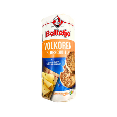 Bolletje Wholewheat Rusk Roll 4.4oz case of 12