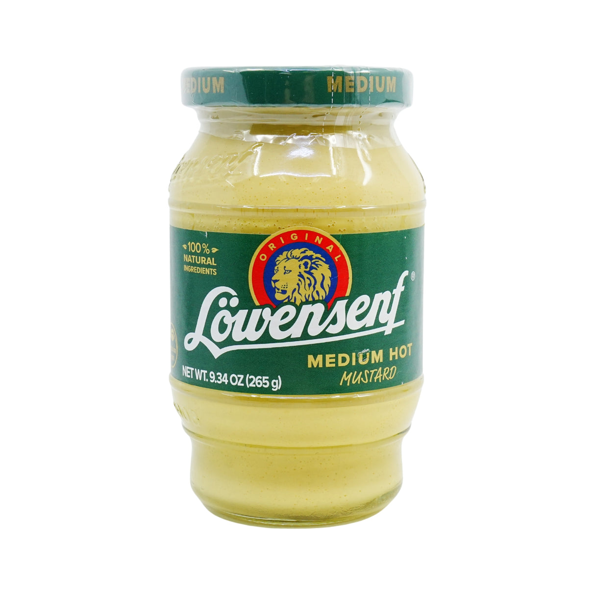 Lowensenf Medium Hot Mustard 10 oz