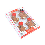 Martinez Milk Chocolate Bears  2.1 Oz  4 ct box