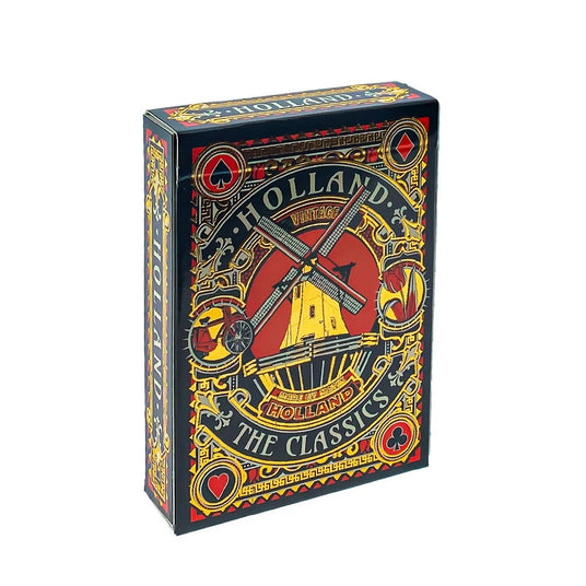 Holland Red/Gold Playing Cards