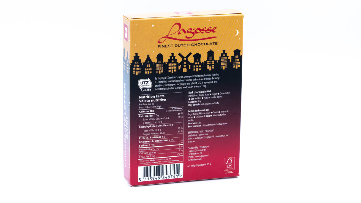 Lagosse Dark G Small Letter 2.3 Oz