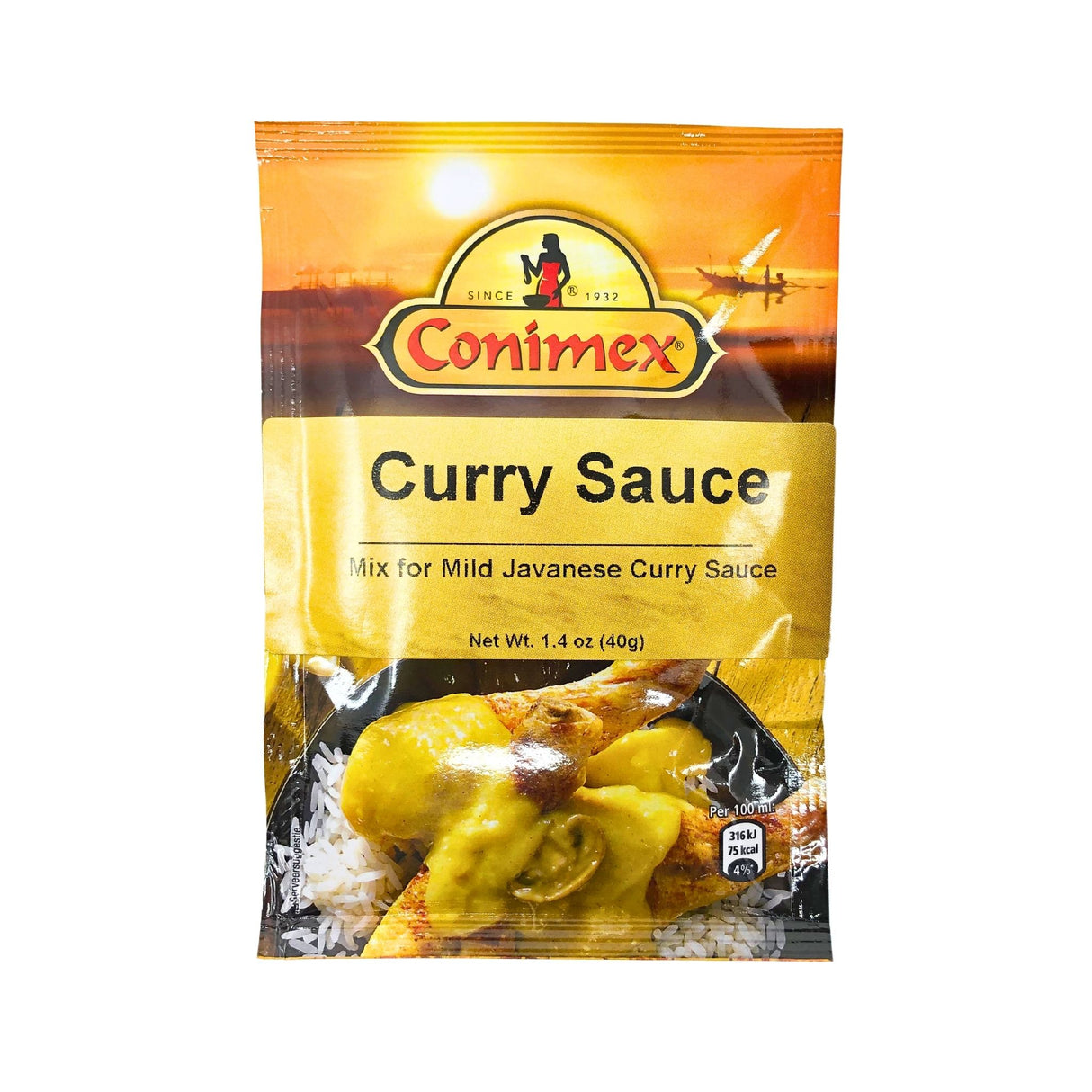 Conimex Curry Sauce Mix 1.4 Oz Envelope