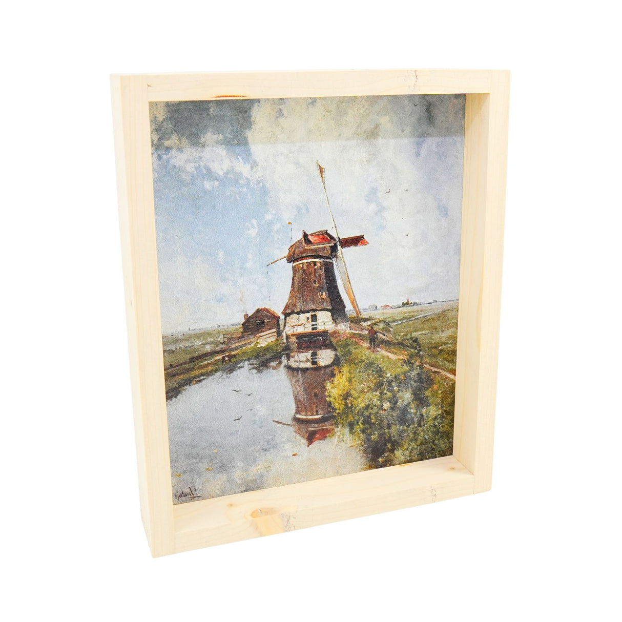 Hoekstra Decor  Dutch Windmill  Portrait Wall Art