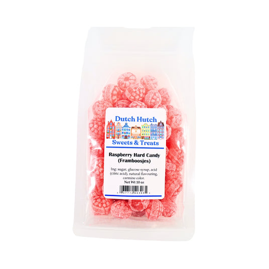 Dutch Hutch Raspberry Candy Framboosjes 10 oz bag