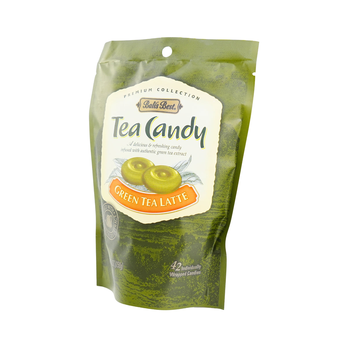 Balis Best Green Tea Latte Candy 5.3 oz Bag