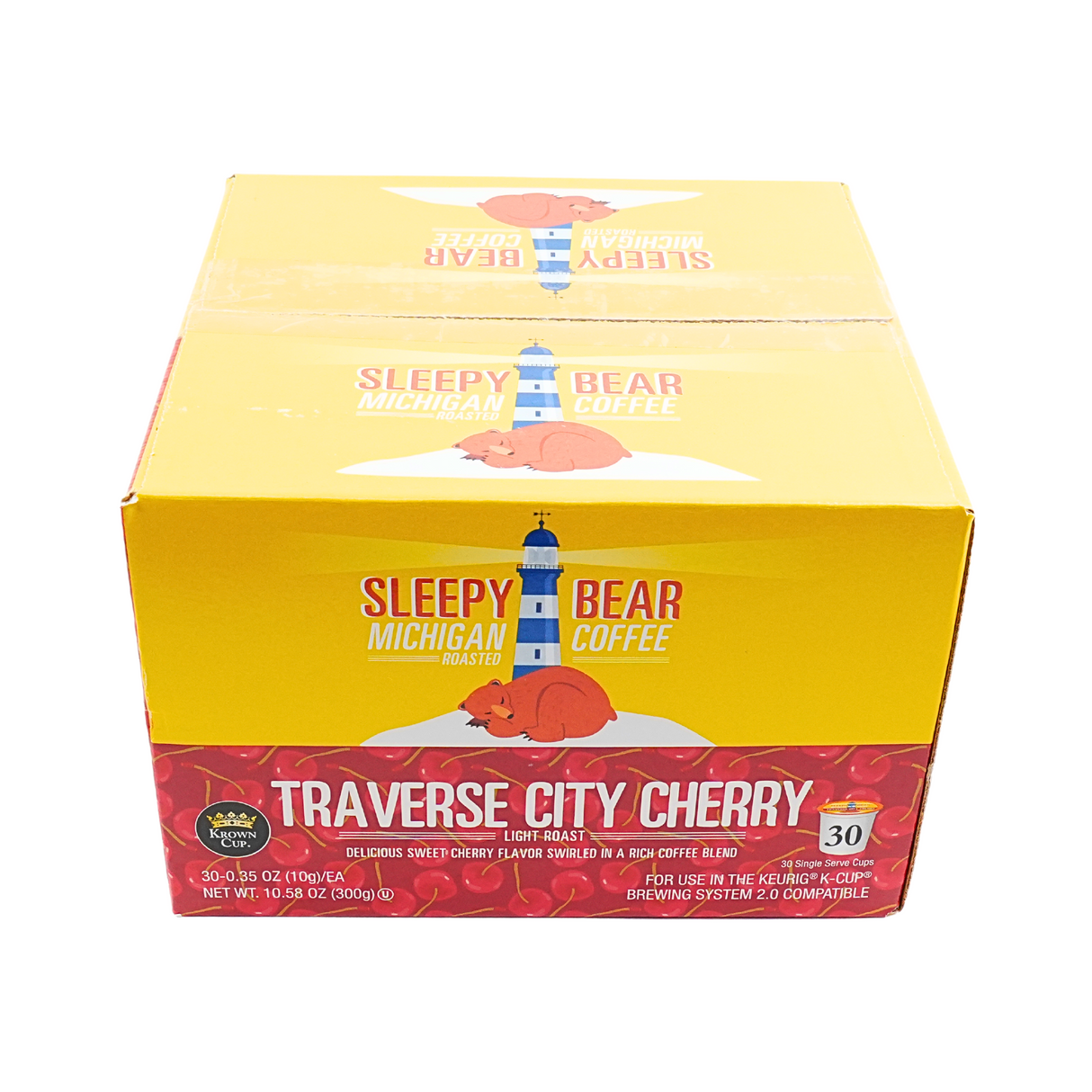Sleepy Bear Traverse City Cherry Coffee 30 ct K CUP