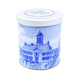 Wilhelmina Peppermint Delft Tin 17.5 oz