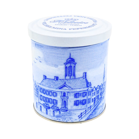 Wilhelmina Peppermint Delft Tin 17.5 oz