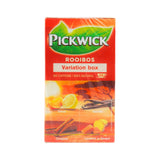 Pickwick Rooibos Assorted Flavors 20 ct 1 cup tea bags. DC