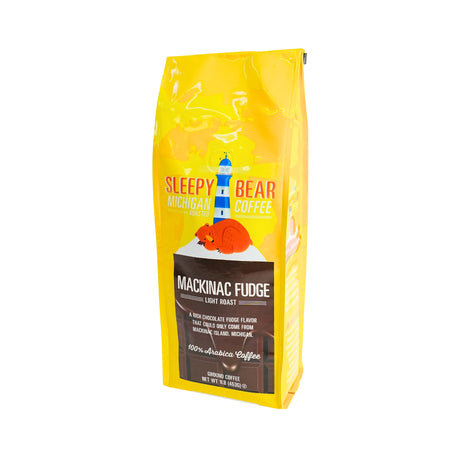 Sleepy Bear Mackinaw Fudge Ground Coffee 16oz