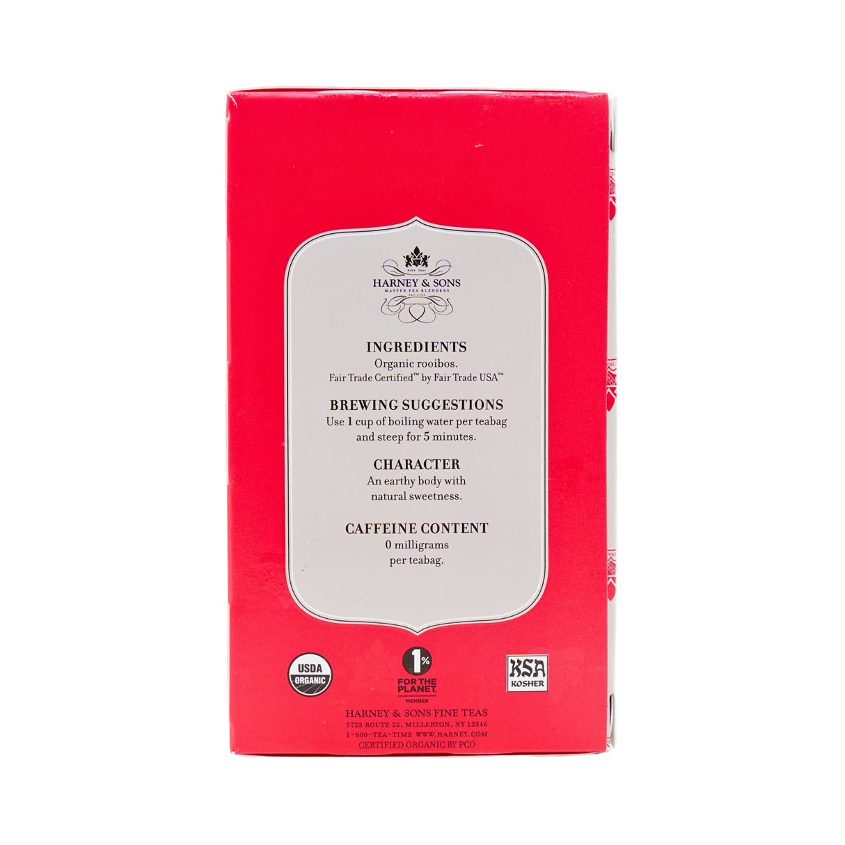 Harney & Sons Organic Rooibos Tea 20 Ct Box