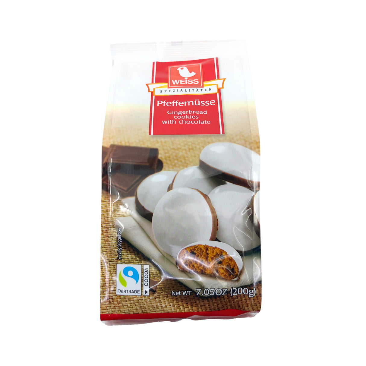 Weiss Chocolate Pfeffernusse 7 oz Bag