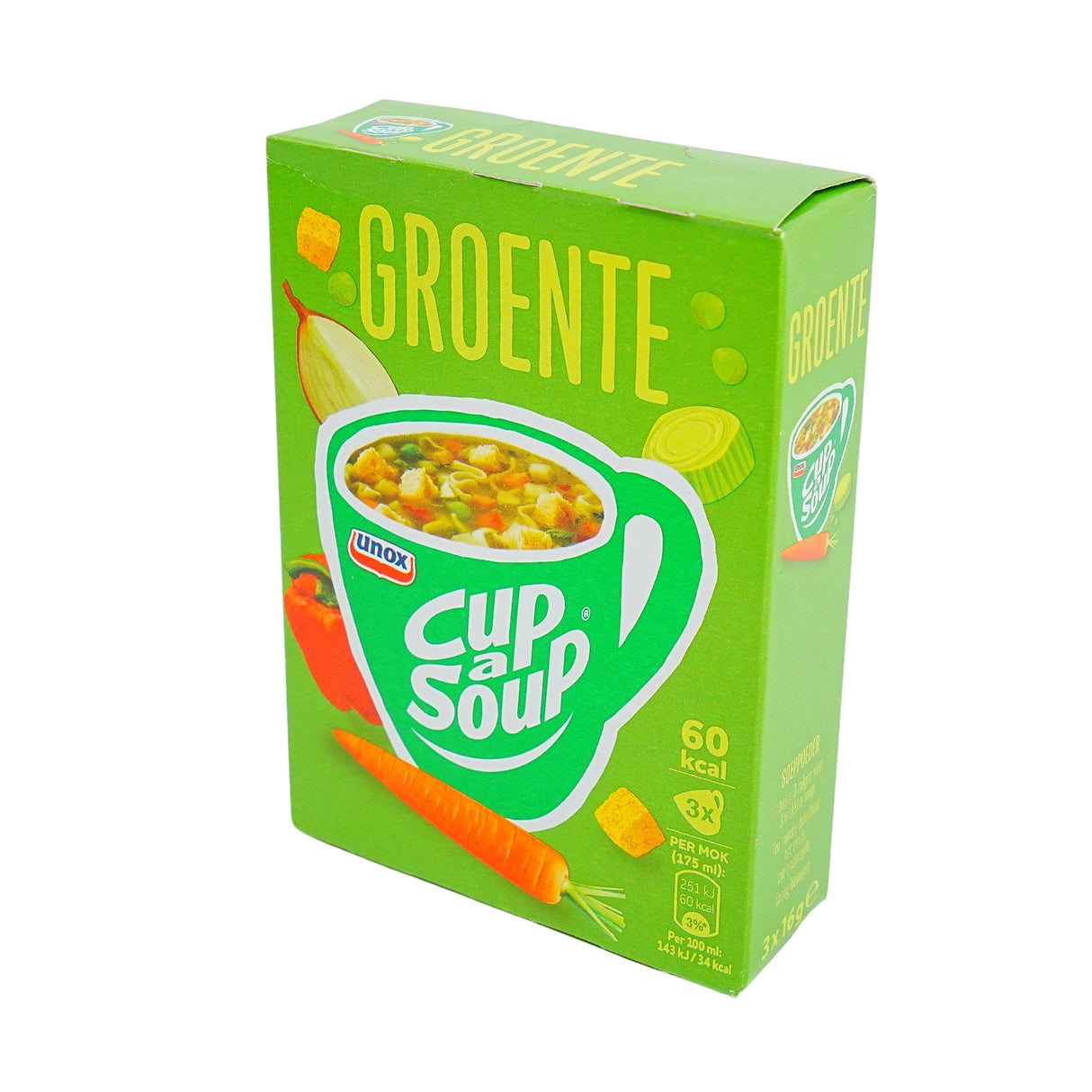 Unox Instant Groente Cup a Soup 3 packets
